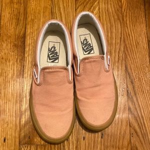 Pink woman’s vans size 6